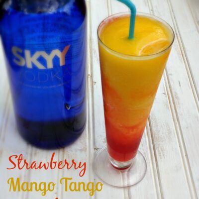 Strawberry Mango Tango Smoothie Cocktail Recipe