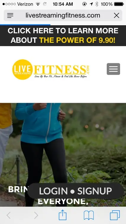 Live Streaming Fitness