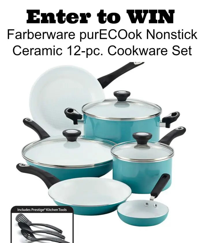 Farberware purECOok Nonstick Ceramic 12-pc. Cookware Set