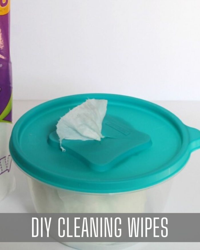 DIY Disposable Cleaning Wipes
