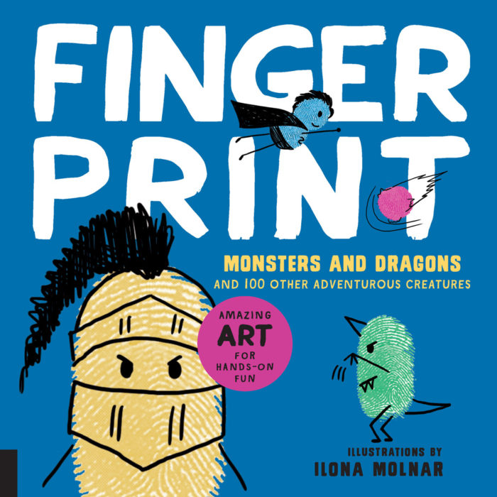 Review of Fingerprint Monsters and Dragons and 100 Other Adventurous Creatures