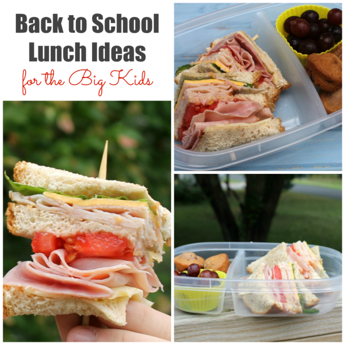 Lunch Ideas for the Big Kids
