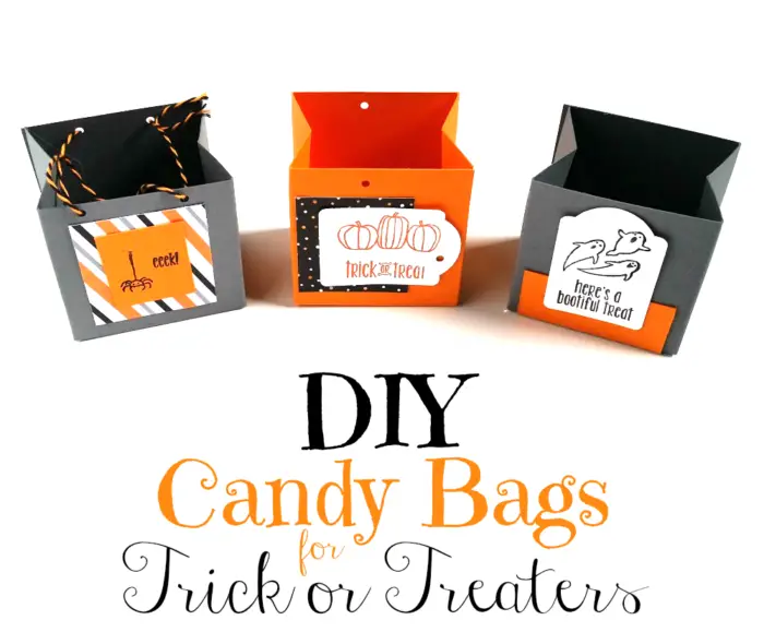 DIY Candy Bags for Trick or Treaters