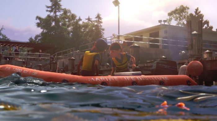 The registration number for the zodiac boat that picks up Dory in the bay outside the Marine Life Institute is PA1200, which represents Pixar's address: 1200 Park Avenue.