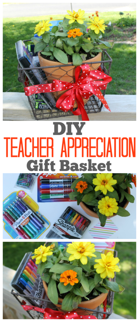 This DIY Teacher Appreciation Gift Basket is a perfect way to say thank you to that special teacher in your child's life. Grab the tutorial on how to make it.