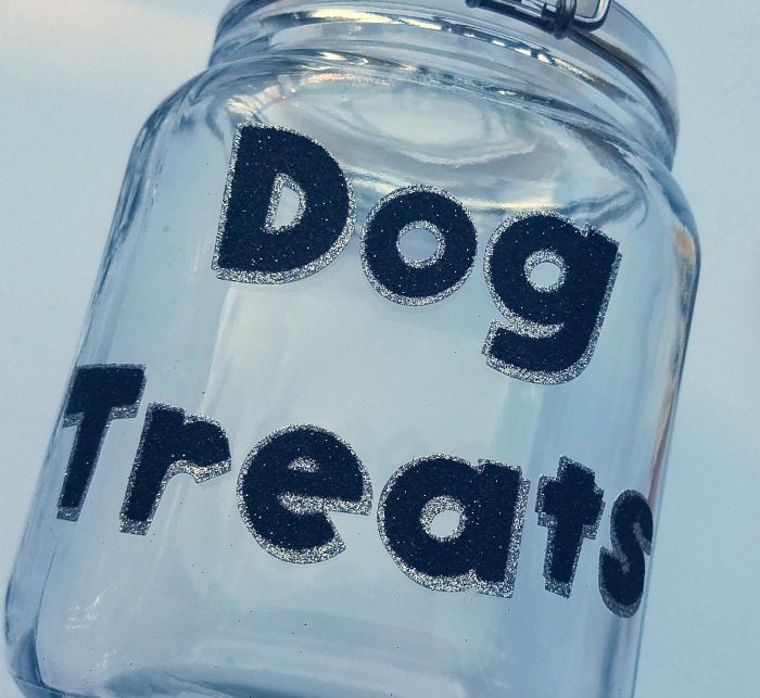 DIY Dog Treats Container