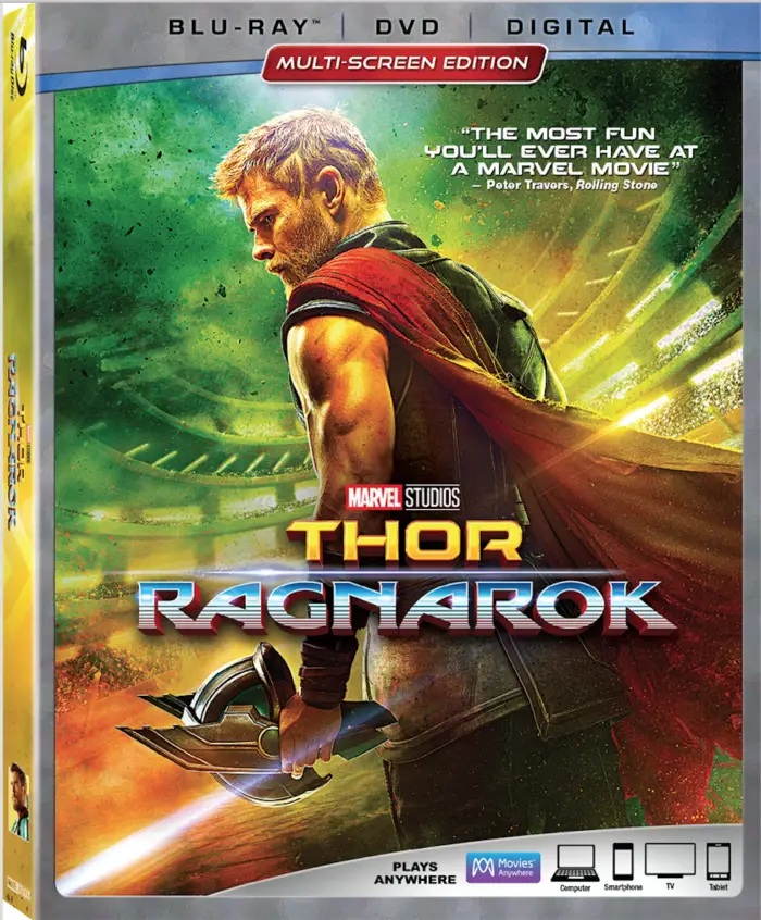 The Action Packed Thor: Ragnarok is Now Available Digitally and on Disc