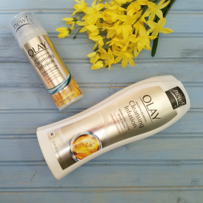 Get Naturally Glowing Skin with Olay Cleansing Infusions