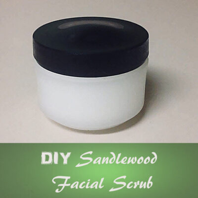 DIY Sandlewood Facial Scrub