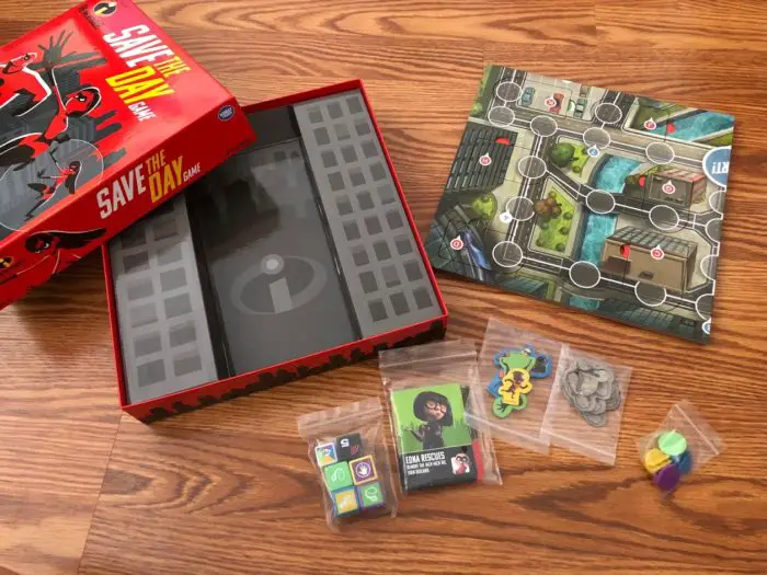 The Incredibles Save the Day Board Game