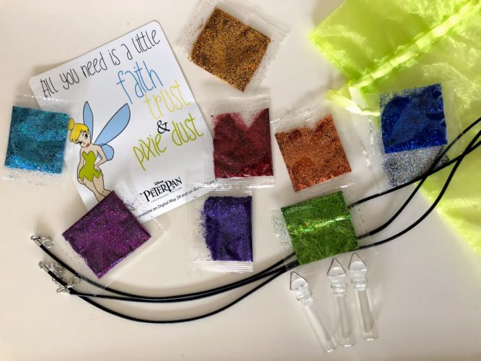 Peter Pan Printables & DIY Pixie Dust Necklaces
