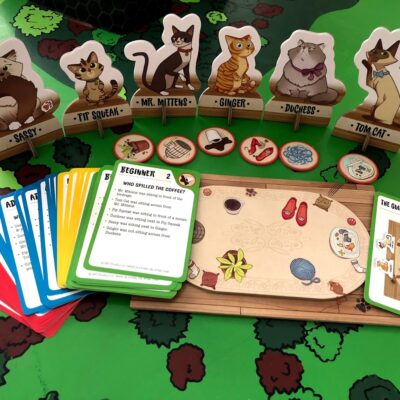 Cat Crimes from ThinkFun has You Figuring Out Which Cat is to Blame