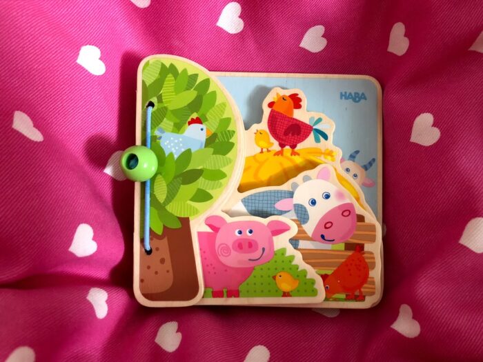 Farm Friends Baby Book from HABA