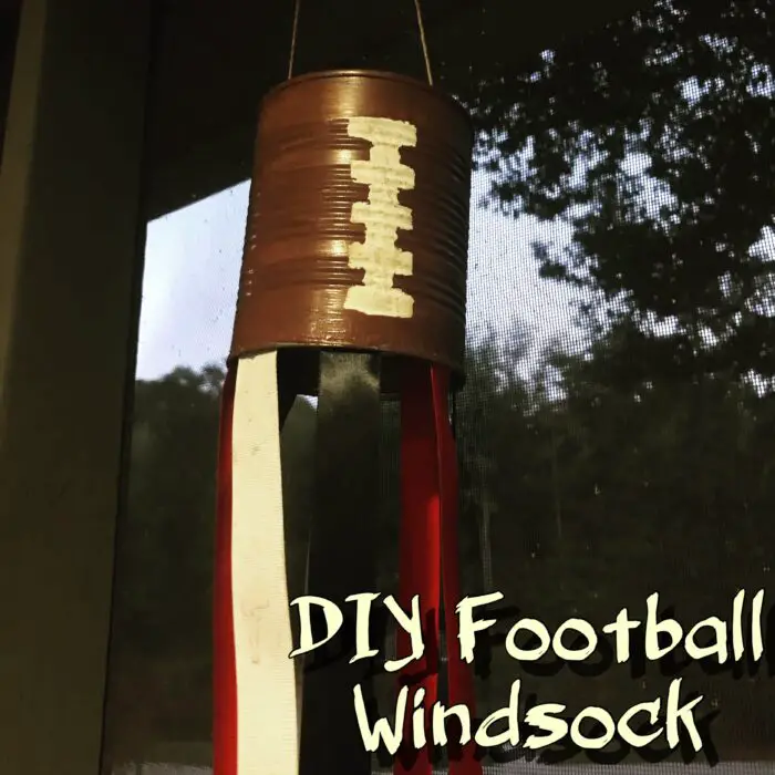 DIY Football Windsock