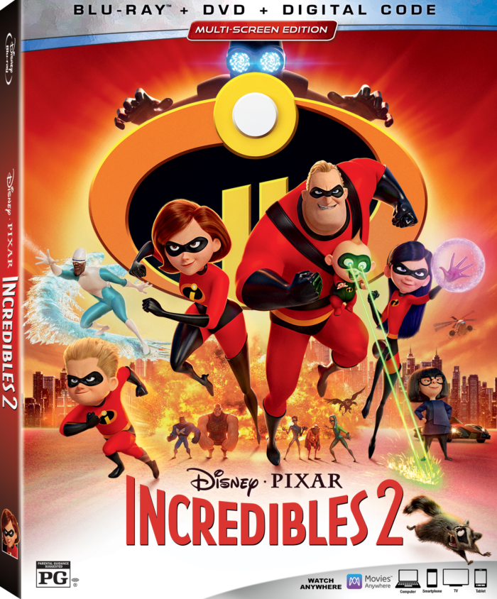 Bring Home Incredibles 2 on Digital, DMA & on Blu-ray 4K Ultra