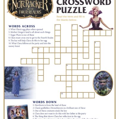 Happy National Puzzle Day! Celebrate With The Nutcracker and the Four Realms - Now Available on BD/Digital