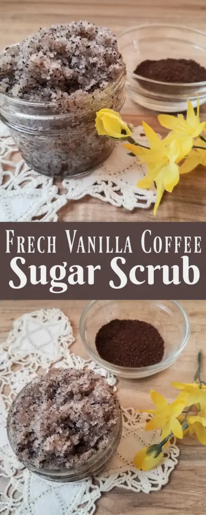 French Vanilla Coffee Sugar Scrub