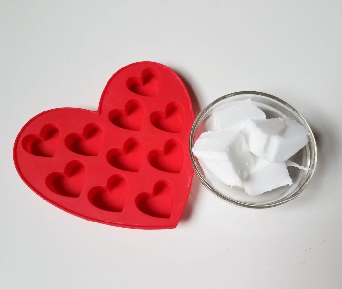 Homemade Strawberry Scented Mini Heart Soaps