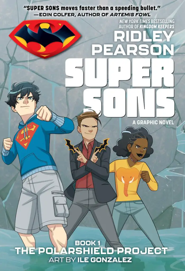 NEW Graphic Novel: Super Sons The PolarShield Project 