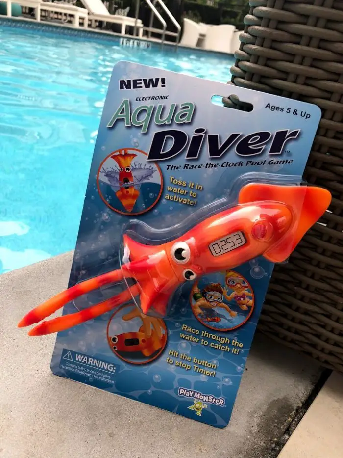 Dive Down in the Pool With the Aqua Diver