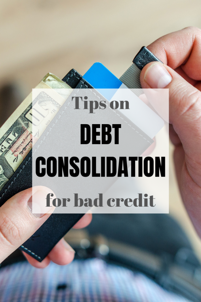 consolidation loan with poor credit