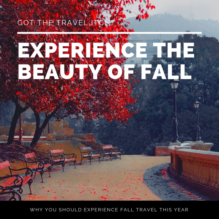 Why You Should Experience Autumn Travel 