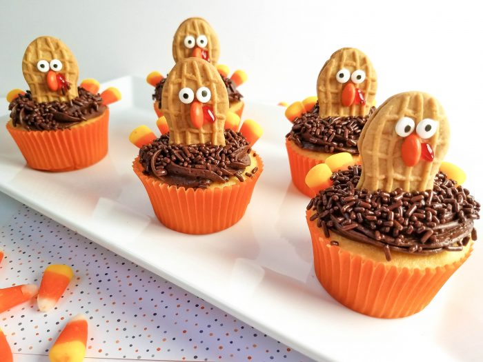thanksgiving turkey cupcakes recipes