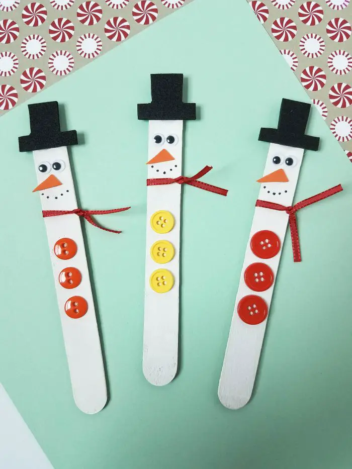 snowman kids craft