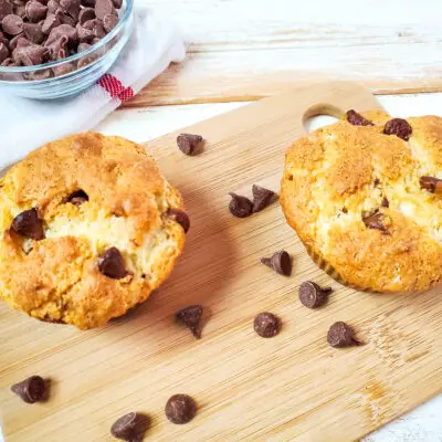 chocolate chip muffins with oil