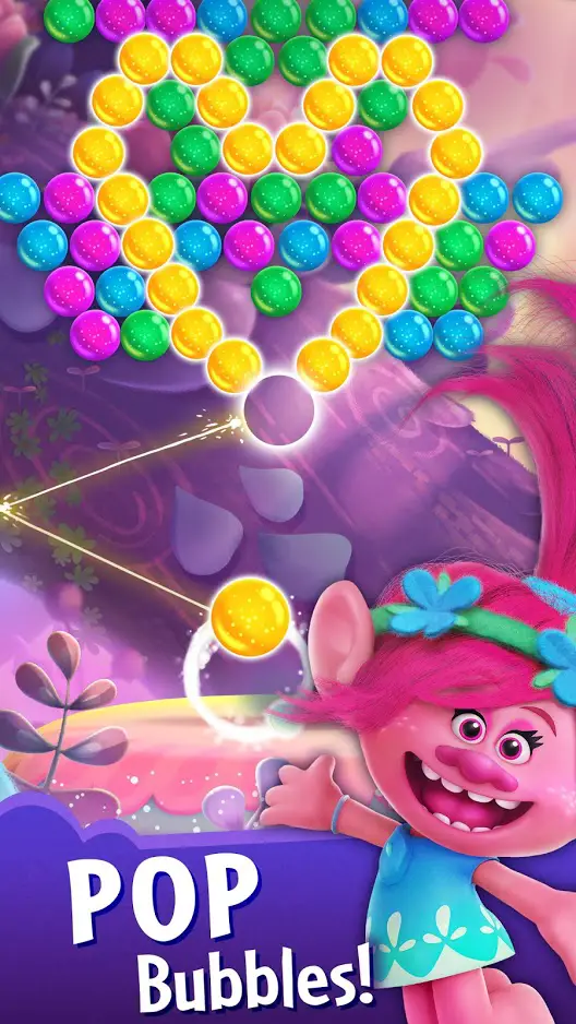 DreamWorks Trolls Pop - Bubble Shooter Mobile Game