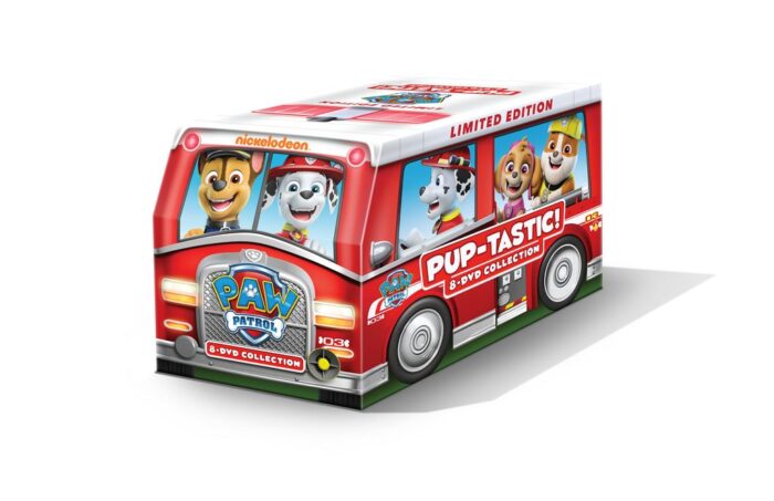 NEW PAW Patrol: Pup-Tastic! 8-DVD Collection Limited Edition Marshall's Fire Truck