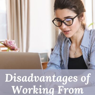 Whether you’re working from home for an employer, as an independent contractor, or running your own business, there are some disadvantages of working from home.