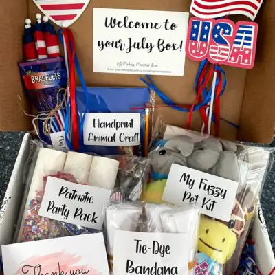 Making Memories Box - Monthly Family Activity Kit