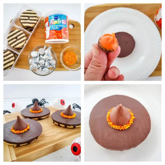 Easy DIY Witch's Hat Cookies Preparation